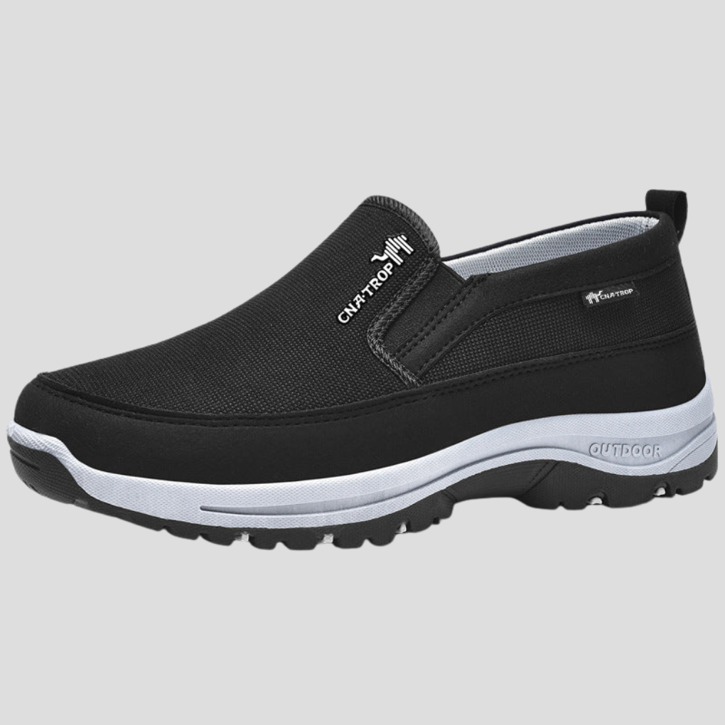 Baskets homme à lacets avec semelle amortie et maintien du pied