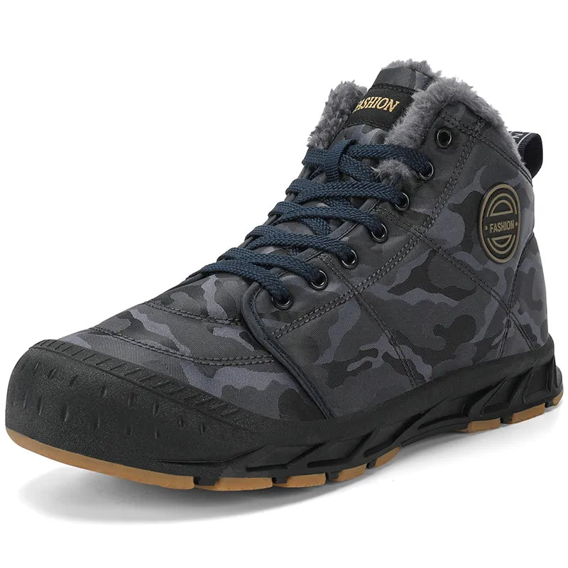 Bottines d'Hiver Chaudes Imperméables pour Hommes