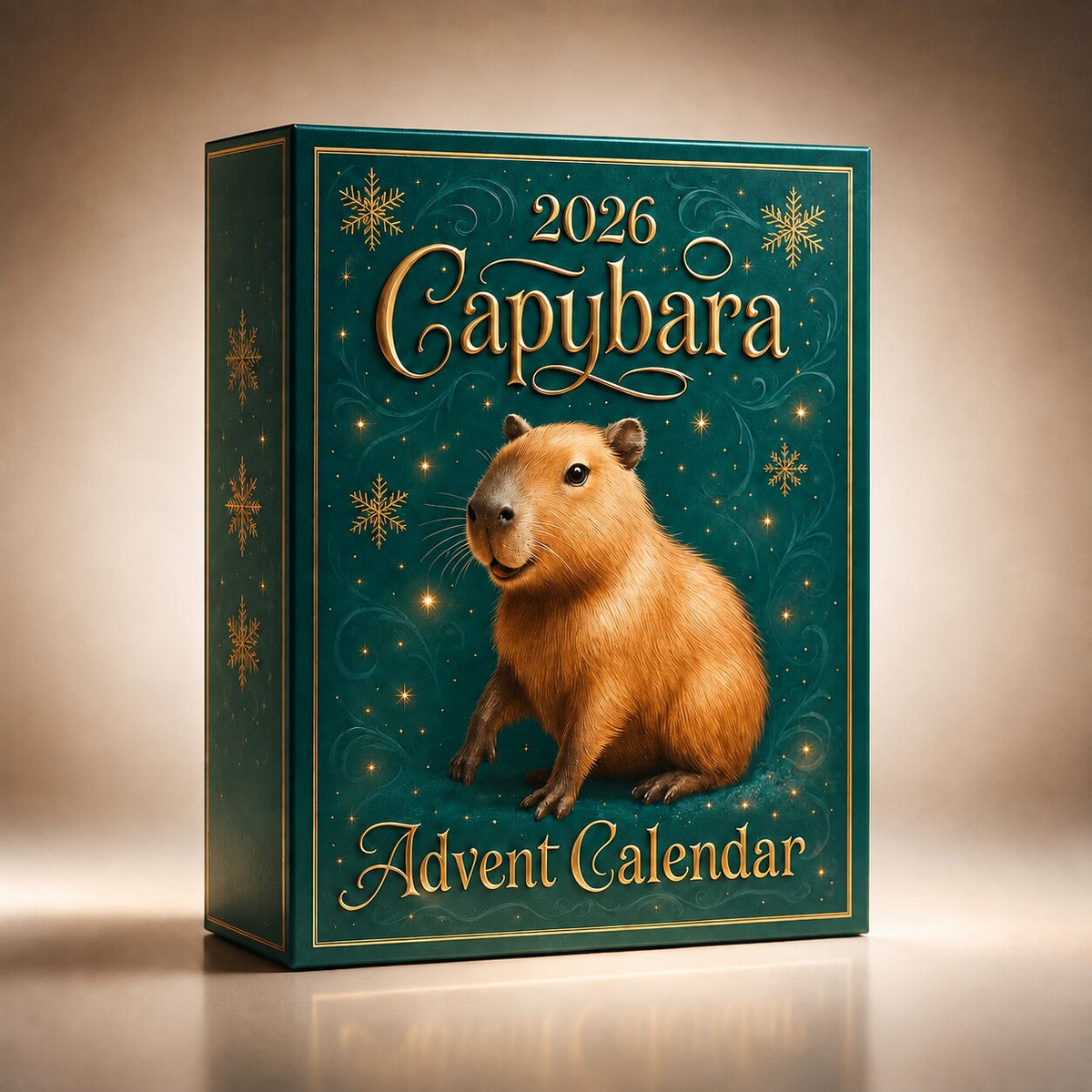 Calendrier de l'Avent 2026 capybara avec 24 figurines surprises