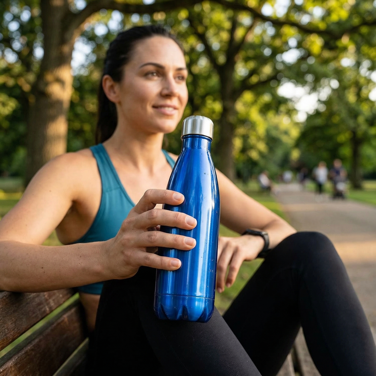 Gourde Isotherme Inox Rose Vif - | AïtaVia