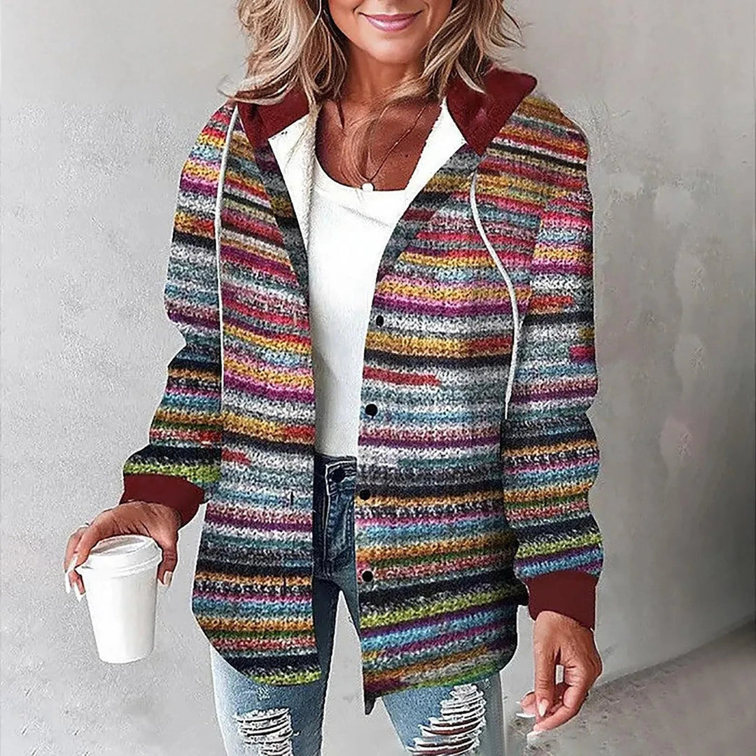 Manteau Femme Élégant et Chaud pour l'Hiver