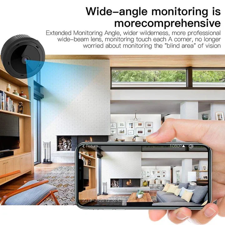 Mini caméra WiFi - Sécurité Maison