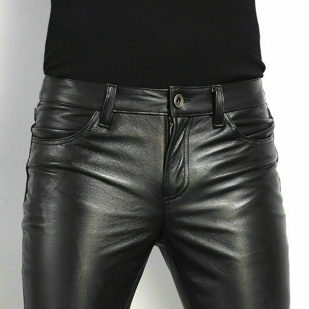 Pantalon slim fit homme noir - Élégance moderne