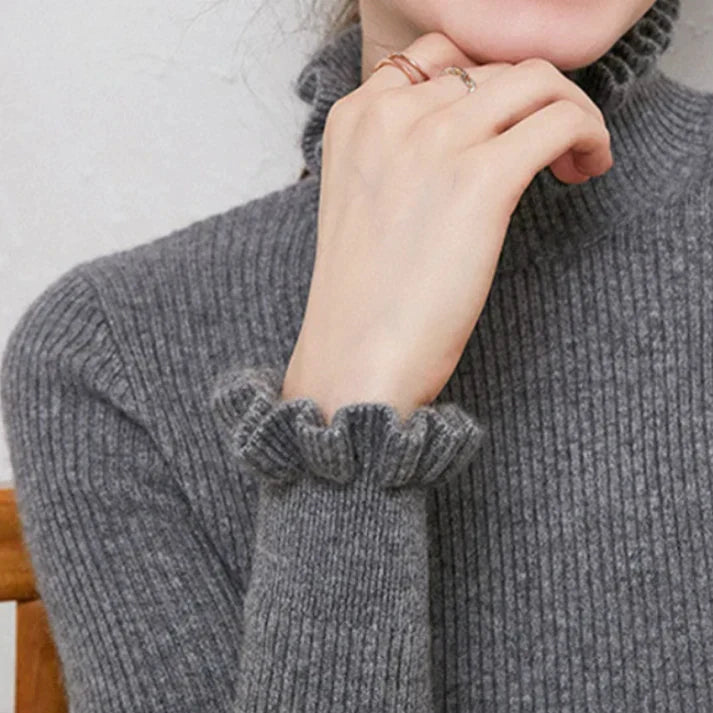 Pull Élégant Col Roulé pour Femmes - Confort Chic
