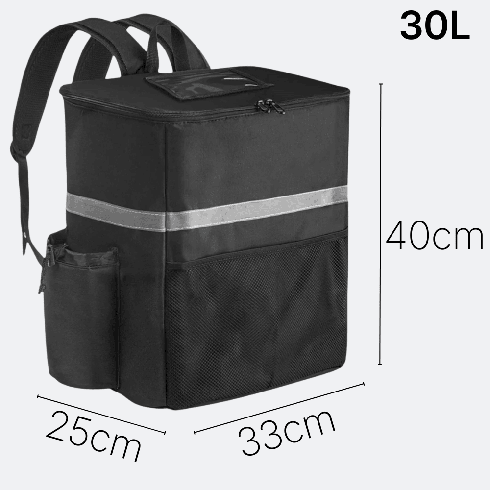 Sac à Dos Isotherme Grande Capacité Noir Charbon - | AïtaVia