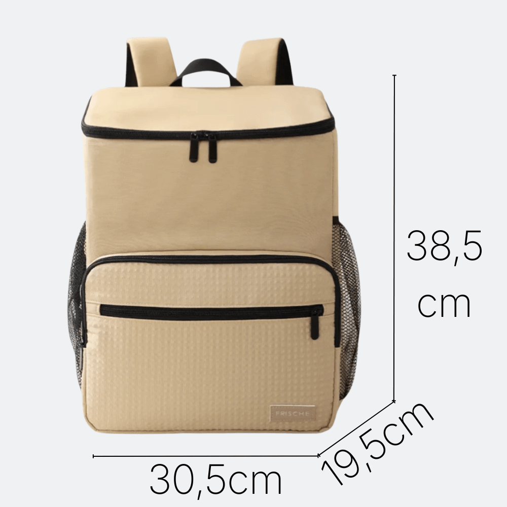 Sac à Dos Isotherme Grande Contenance Brun Café - | AïtaVia