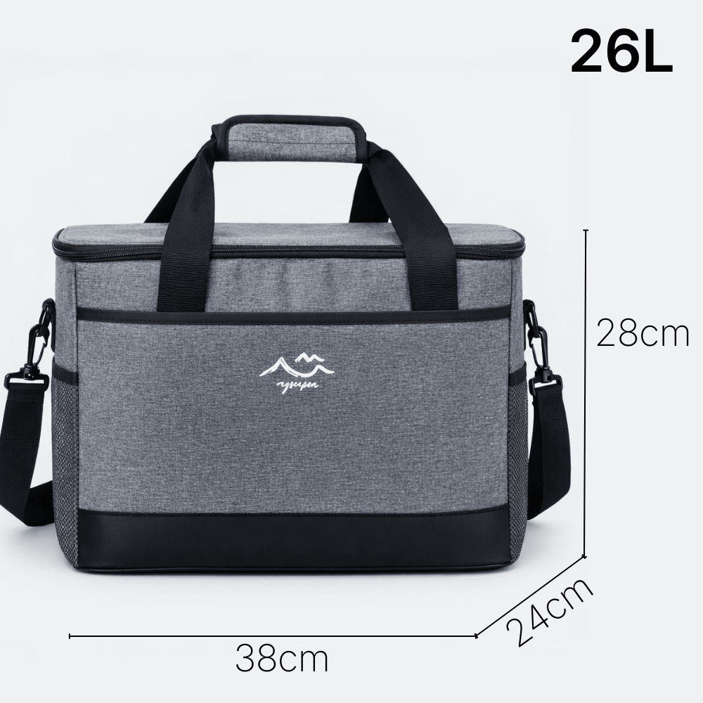 Sac Camping Isotherme Bleu Gris - | AïtaVia