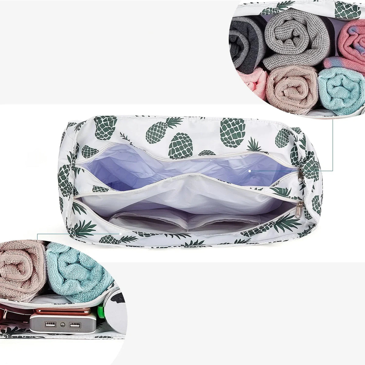 Sac de Plage Femme XXL Imperméable – Spacieux et Stylé