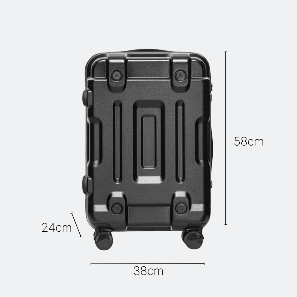 Valise de Voyage Antichoc Gris Clair - | AïtaVia