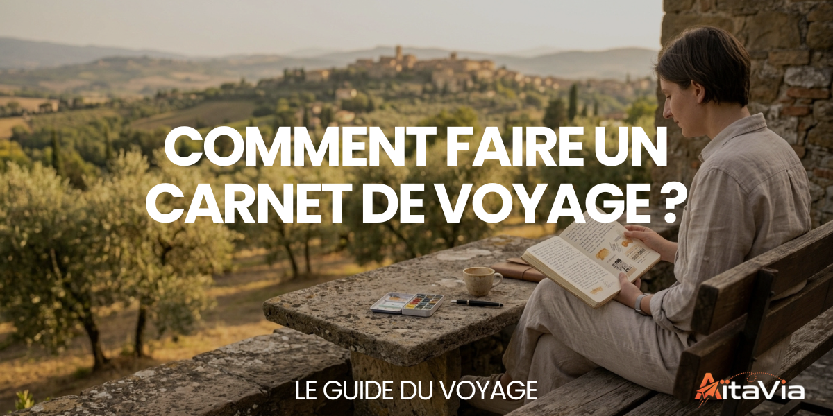 Comment faire un carnet de voyage ? – Le Guide du Voyage