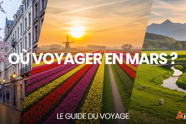 Où voyager en mars ? — destinations de voyage printanières soleil et découverte