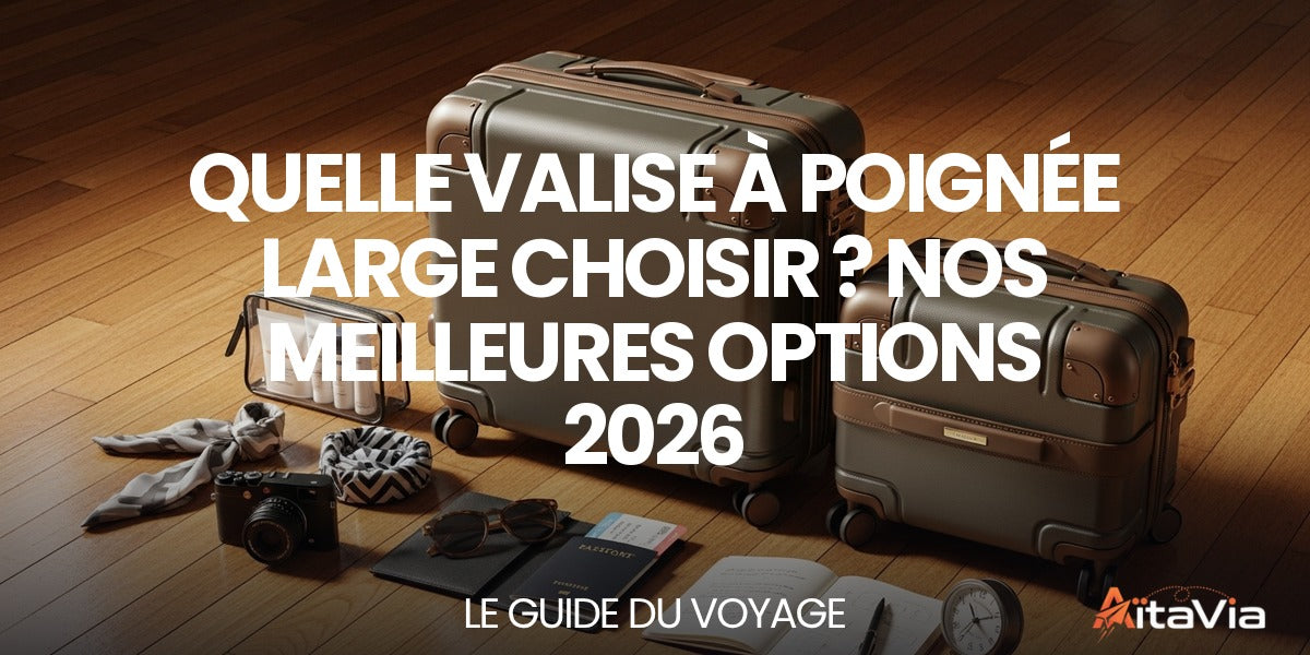 Quelle valise à poignée large choisir ? Nos meilleures options 2026 — guide complet par Mathieu Arnaud