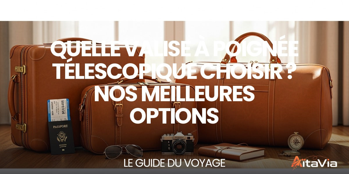 Quelle valise à poignée télescopique choisir ? Nos meilleures options — guide complet par Mathieu Arnaud