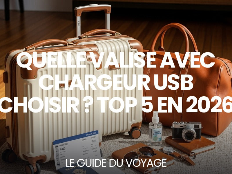 Quelle valise avec chargeur USB choisir ? Top 5 en 2026 — guide complet par Mathieu Arnaud