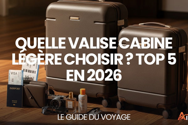 Quelle valise cabine légère choisir ? Top 5 en 2026 — guide complet par Mathieu Arnaud