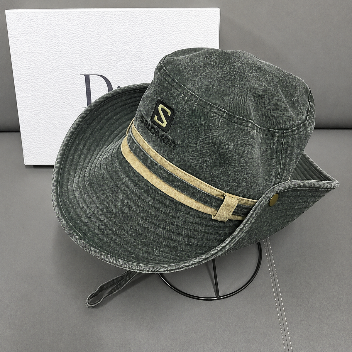Chapeau Anti-UV Réglable - Protection Solaire pour Femme