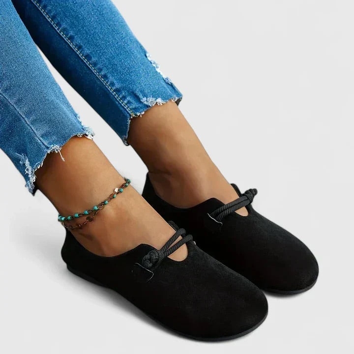 Mocassins femme classiques rembourrés à semelle légère