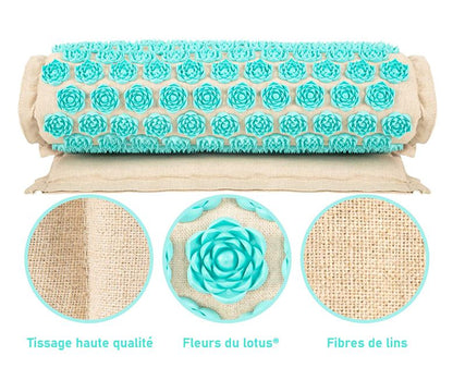 Tapis Acupression Fleurs : Détente Naturelle