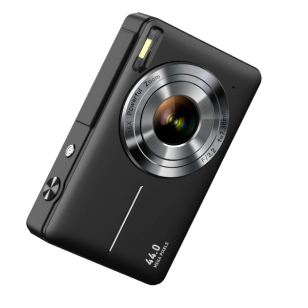 Appareil photo numérique vintage avec vidéo 1080p, compact