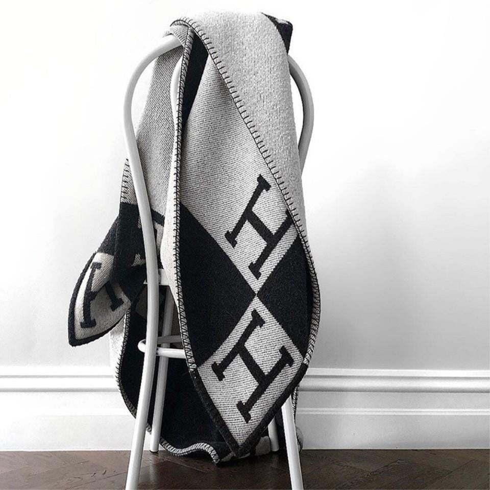 Plaid Femme Luxe 140x170cm - Laine & Cachemire
