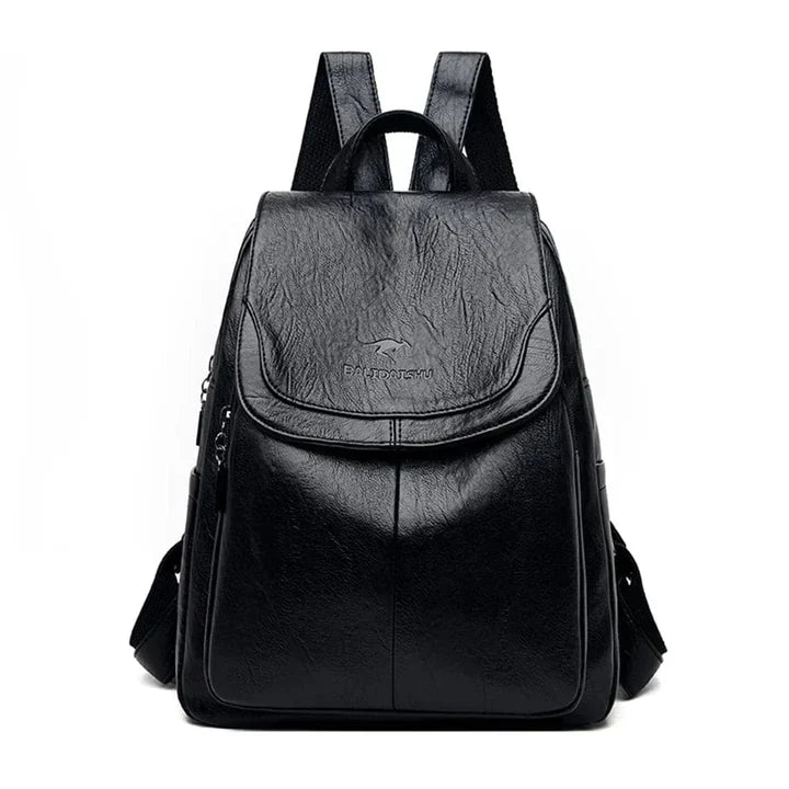 Sac à dos femme en similicuir, élégant avec bretelles réglables