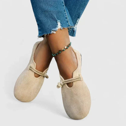 Mocassins femme classiques rembourrés à semelle légère