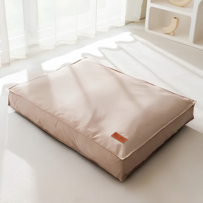 Coussin panier chien à mémoire de forme, housse imperméable