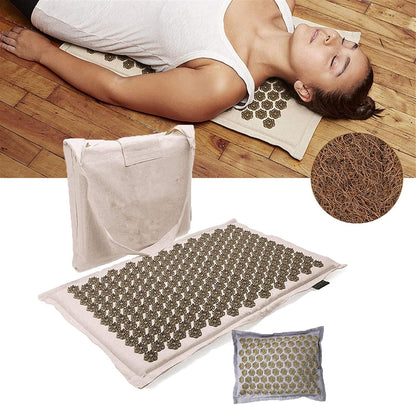Tapis Acupression Fleurs : Détente Naturelle