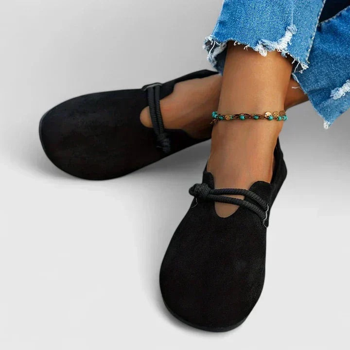 Mocassins femme classiques rembourrés à semelle légère