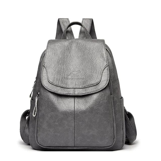 Sac à dos femme en similicuir, élégant avec bretelles réglables