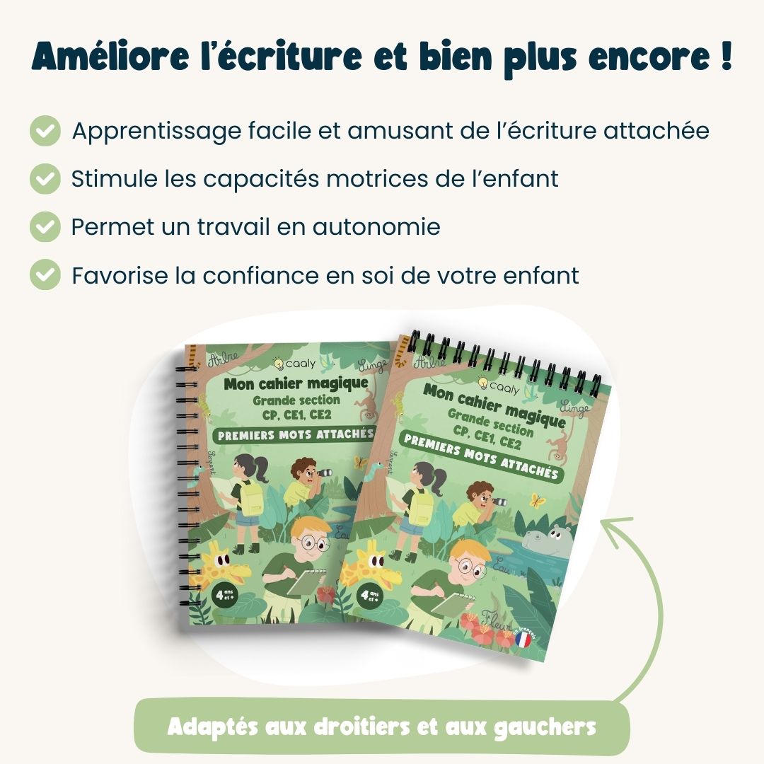 Caaly®   | Cahiers Magiques Cursifs