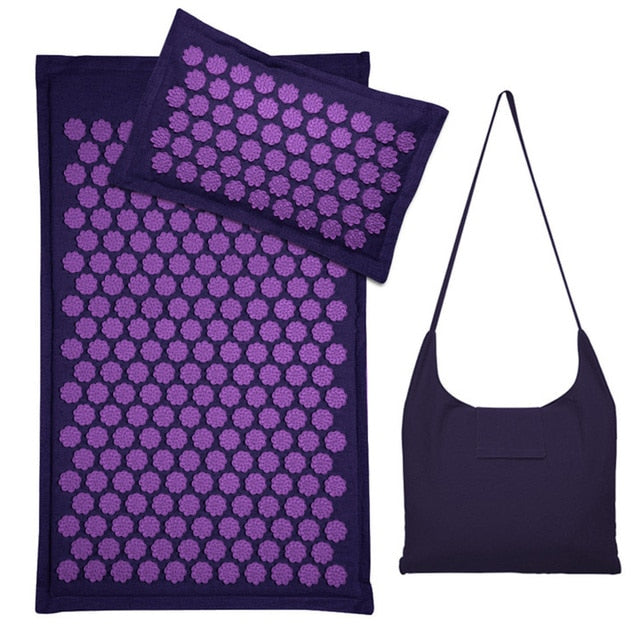 Tapis Acupression Fleurs : Détente Naturelle