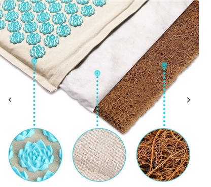 Tapis Acupression Fleurs : Détente Naturelle