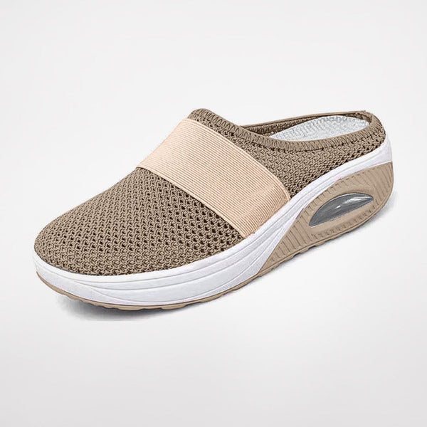 Chaussons femme ergonomiques à semelle antidérapante