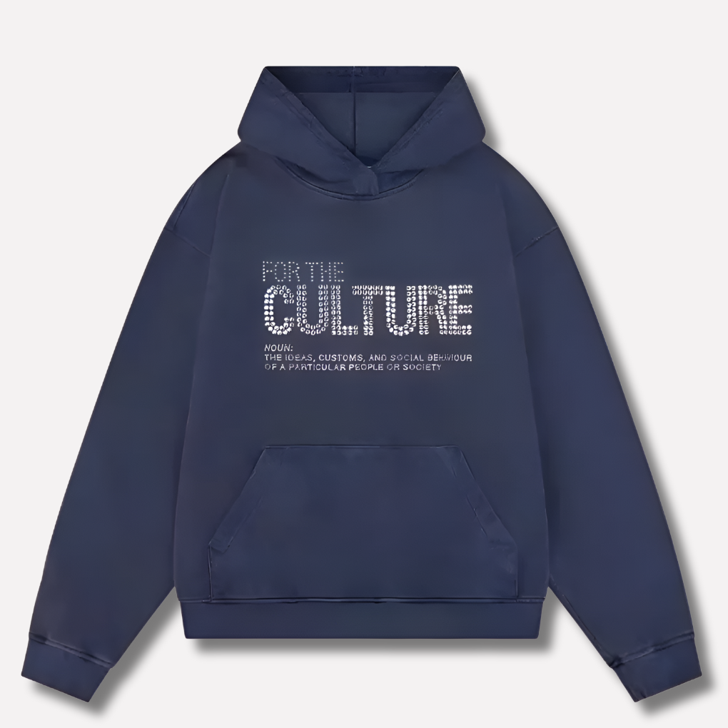 Sweat à capuche imprimé graphique, coupe ample streetwear