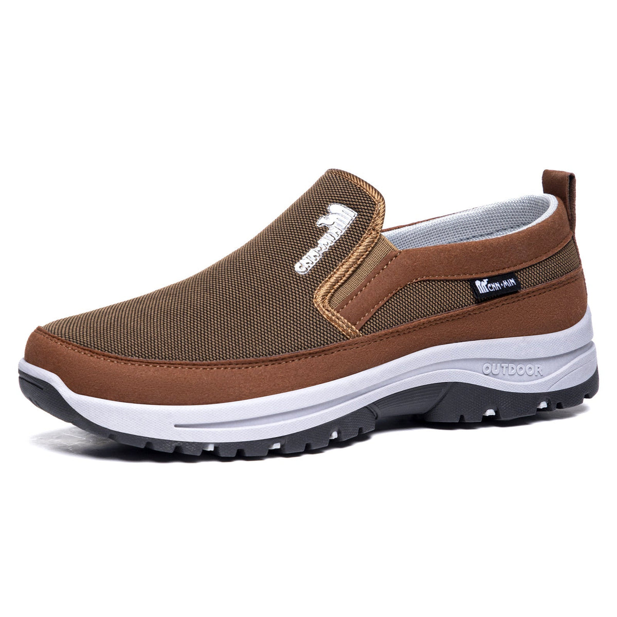 Baskets homme à lacets avec semelle amortie et maintien du pied