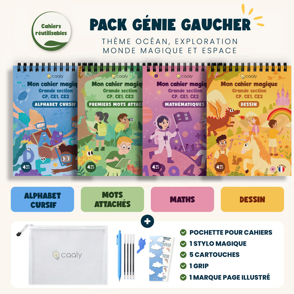Caaly®   | Cahiers Magiques Cursifs