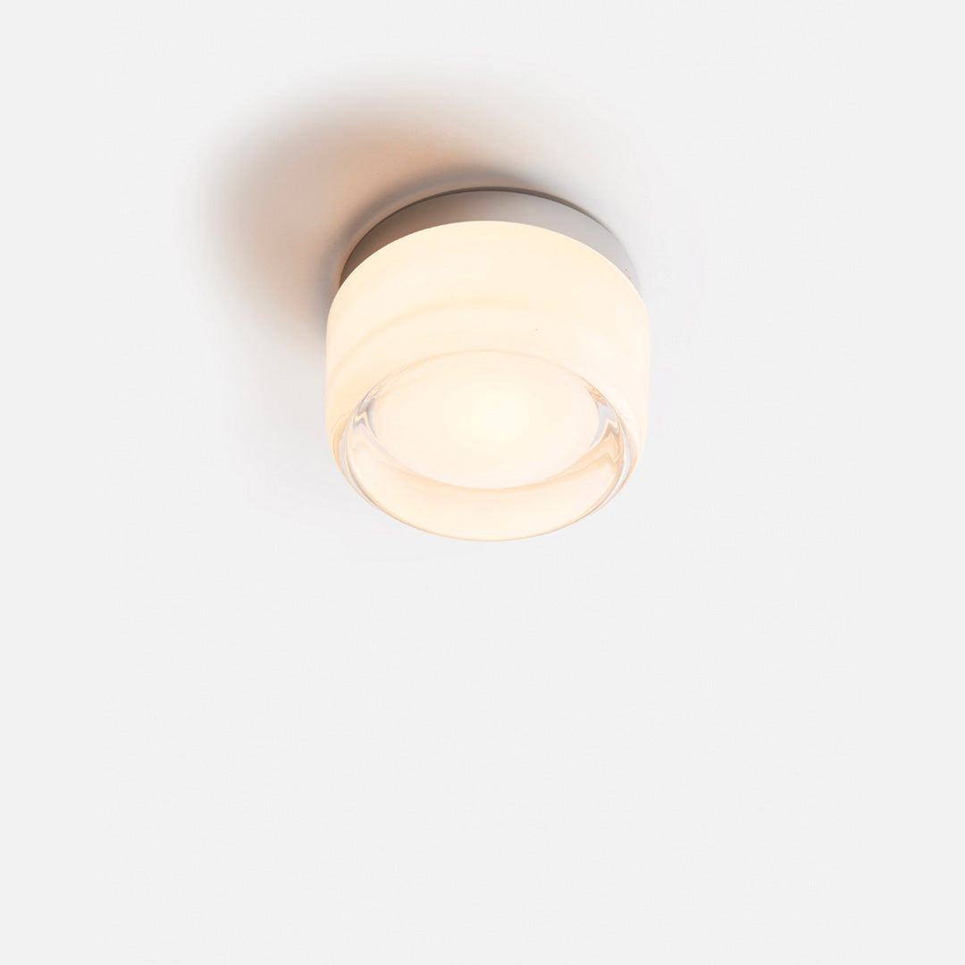 Applique murale LED compacte en acrylique et aluminium