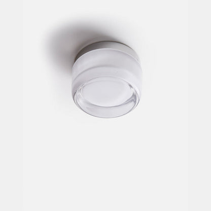 Applique murale LED compacte en acrylique et aluminium