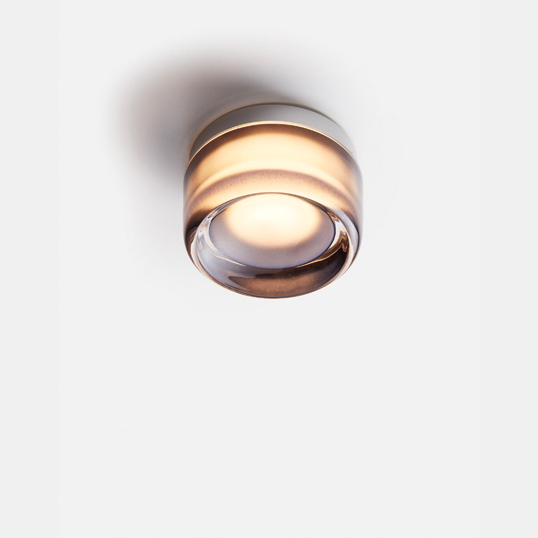 Applique murale LED compacte en acrylique et aluminium