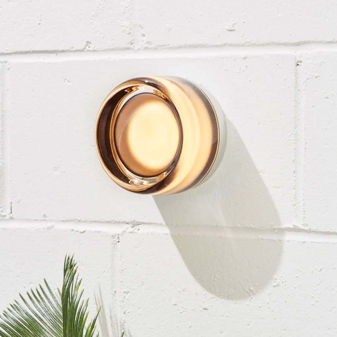 Applique murale LED compacte en acrylique et aluminium