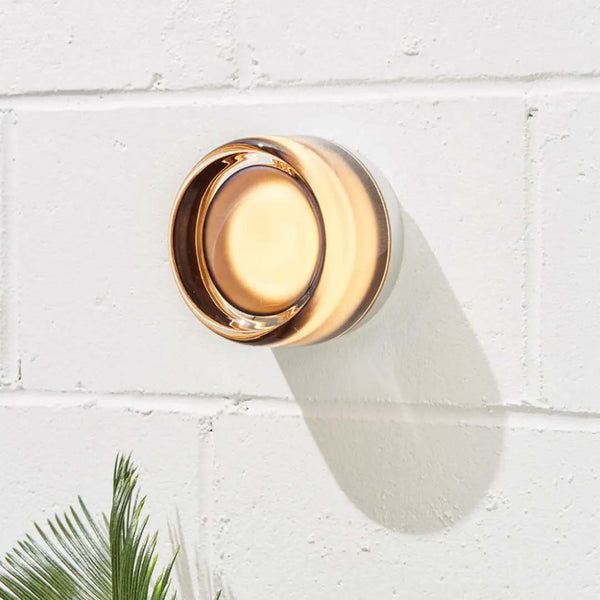 Applique murale LED compacte en acrylique et aluminium