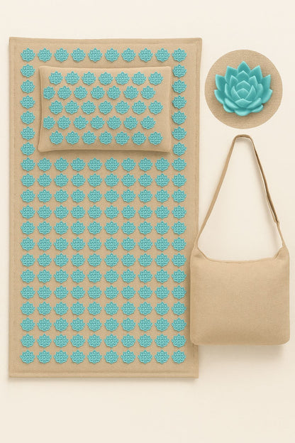 Tapis Acupression Fleurs : Détente Naturelle