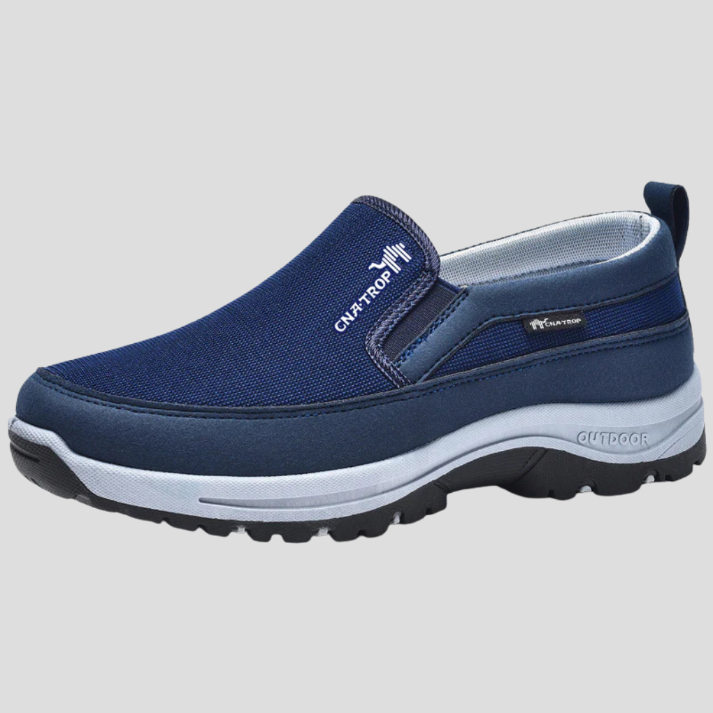 Baskets homme à lacets avec semelle amortie et maintien du pied
