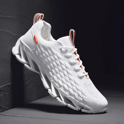 Chaussures running homme en mesh avec semelle adhérente