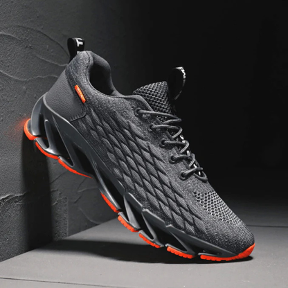 Chaussures running homme en mesh avec semelle adhérente