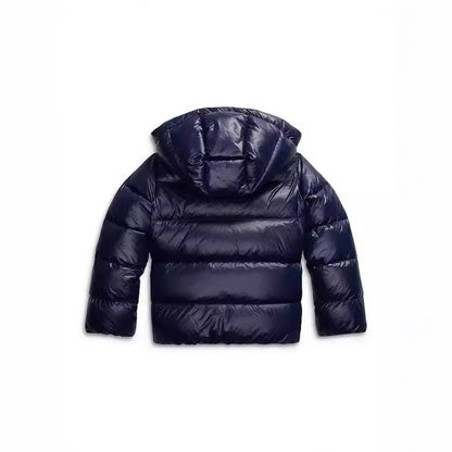 Manteau hiver femme matelassé à capuche fixe et coupe droite