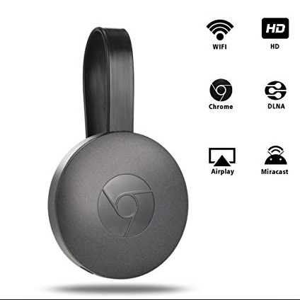 Chromecast - Diffuseur Vidéo Sans Fil | HD | Google Assistant