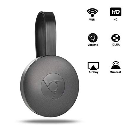 Chromecast - Diffuseur Vidéo Sans Fil | HD | Google Assistant