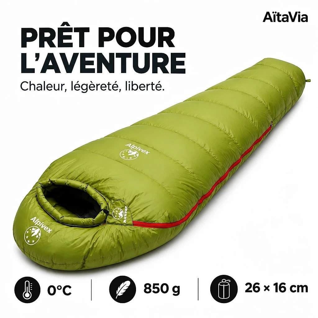 Alpivex – Sac de Couchage Duvet